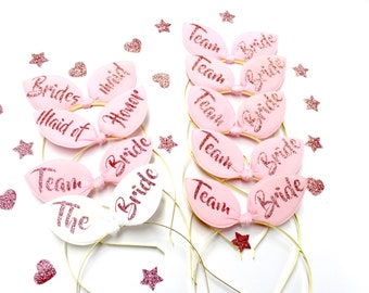 Bridal Bunny Ears | Personalized Ears |  Bachelorette party |  Priority 2 - 3 Days Delivery