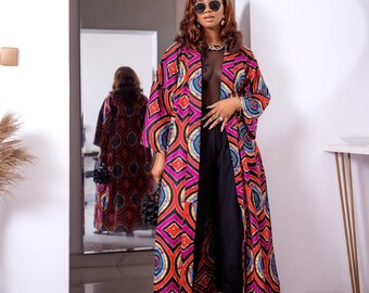 African print jacket short ankara kimono outfit short kimono jacket ankara  - Kimonos multicolour, , , , , for her, ankara, 