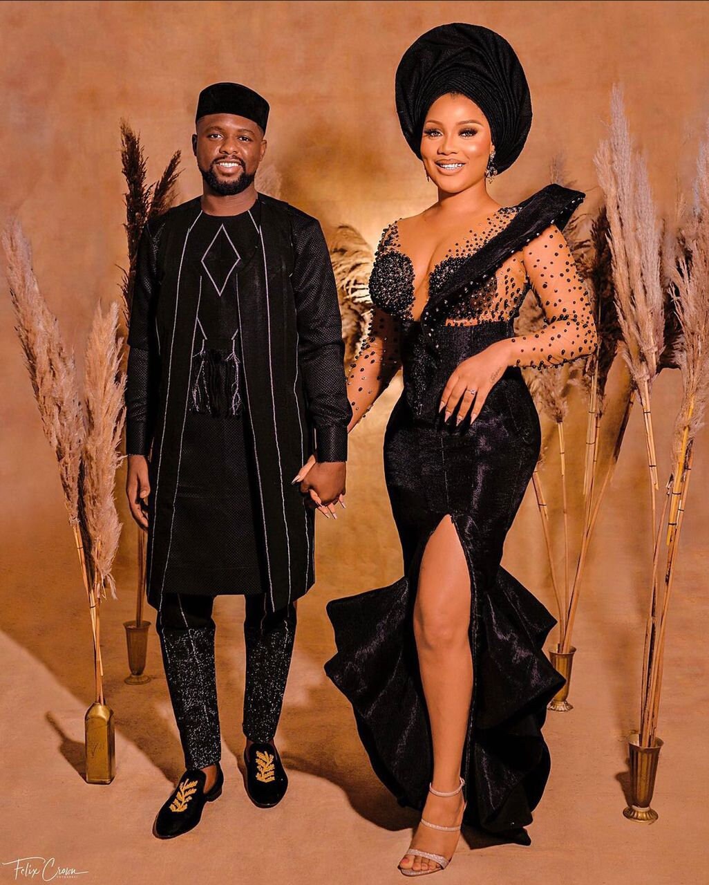 Couple Attire- African  Couples african outfits, Couple matching outfits, Couple  outfits