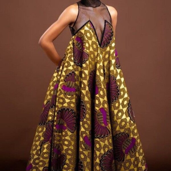 Maternity African Print Dresses Etsy