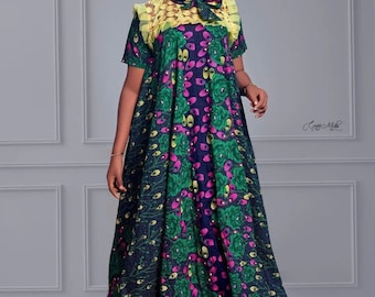 Ankara Free Gown - Etsy