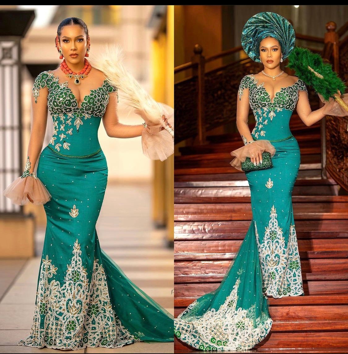 40 Gorgeous Wedding Dress Styles For Your African Traditional