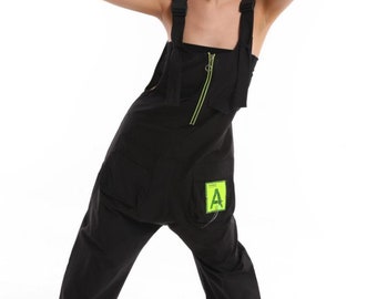 new season black loose fit women's overalls, oversized overalls, Poplin fabric, size 36-38-40-42, size S-M-L-XL Us 6-8-10-12