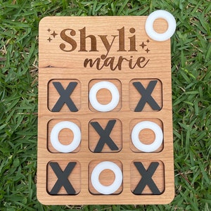 TIC TAC TOE | Game | Family Fun | Gift | Personalized