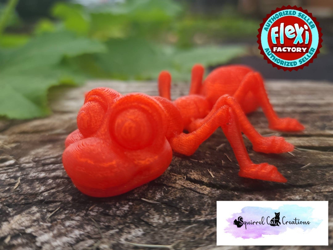 3D Flexi Factory Ant - Articulated Insect - Gift - Wedding - Present ...