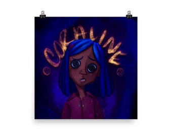 Button-Eyed Coraline print