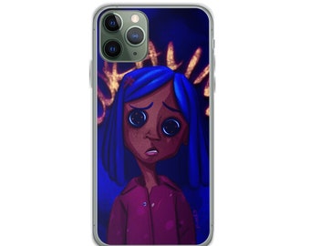 Button-Eyed Coraline iPhone Case
