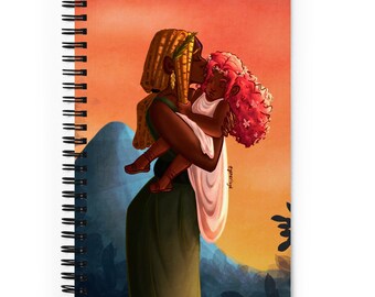 A Mother's Love spiral notebook