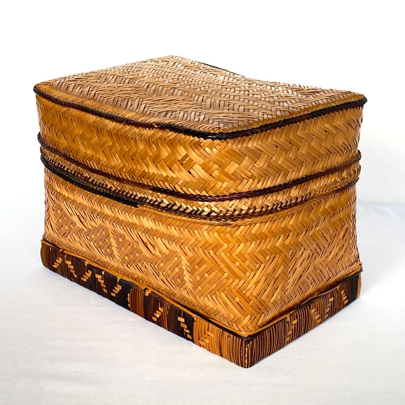 Vintage Tiruray Basket, Palawan Island, Philippines Tribal Basket Etsy