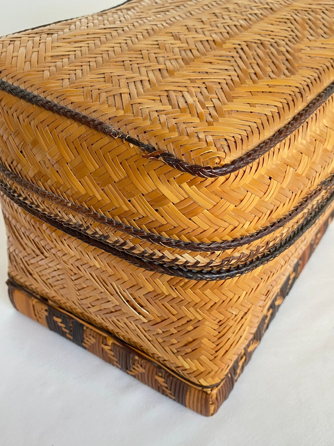 Vintage Tiruray Basket, Palawan Island, Philippines Tribal Basket Etsy