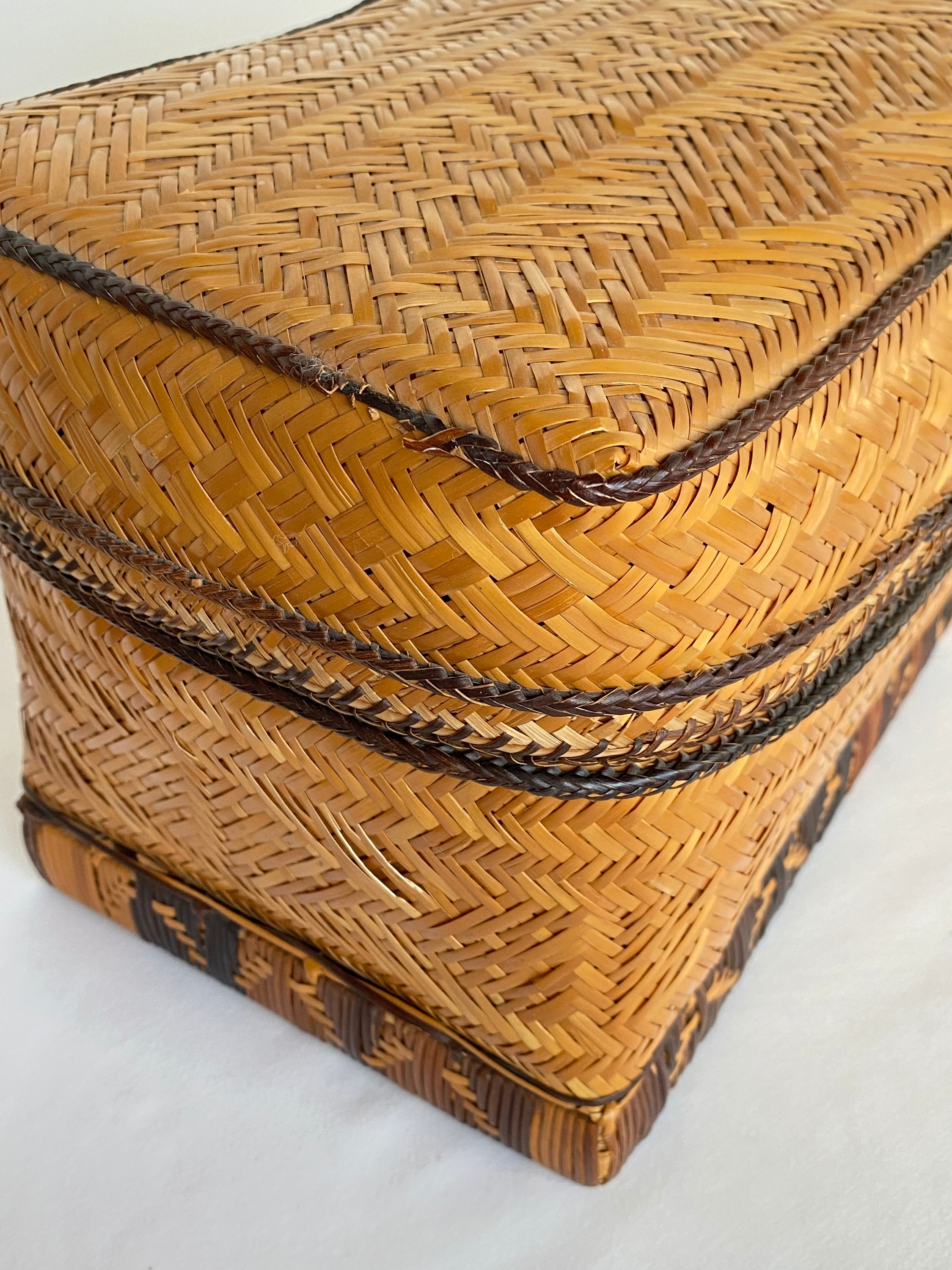 Vintage Tiruray Basket, Palawan Island, Philippines Tribal Basket Etsy