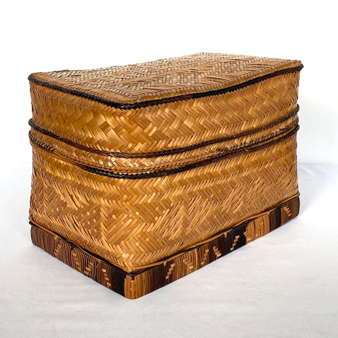 Vintage Tiruray Basket, Palawan Island, Philippines Tribal Basket Etsy