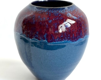 Bill Stewart Ceramic Vase, North Carolina Pottery