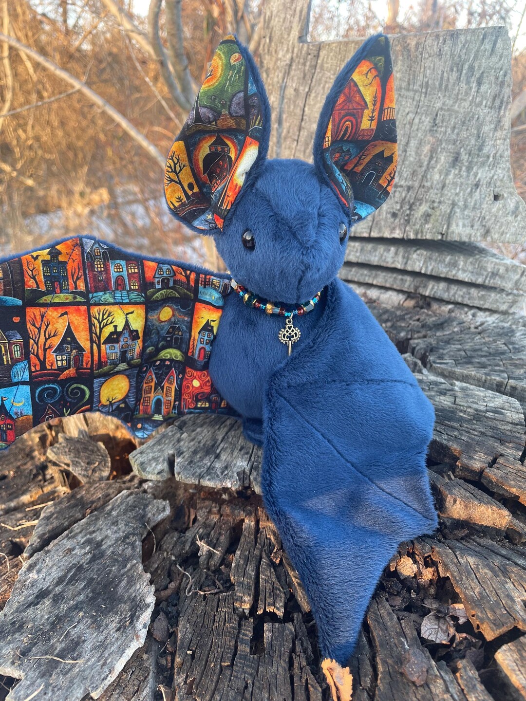 Handmade Bat Plush - Etsy