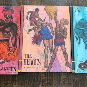 Educator Classic Library - Vintage Childrens Hardcover Books - Set of 3 - 1968