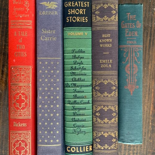 Vintage Books Set of 2 - Etsy
