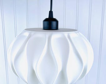 Modern Pendant Lamp, Abyssal Pendant Lamp, Unique Sculptural Light for Home & Office, Petal Shape Pendant Light
