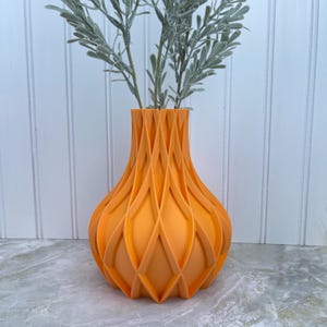Jarrón moderno, jarrón Avoi, florero, flores secas, decoración de mesa para estantería, amantes de las plantas, varios colores