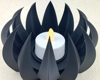 Modern Minimalist Tealight Holder, Yaro Tealight Candle Holder, Small Candle Holder