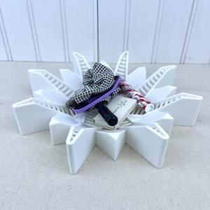Geometric Catch-All Tray, The Sono Catch-All Tray, Starburst Pattern, Desk Organizer