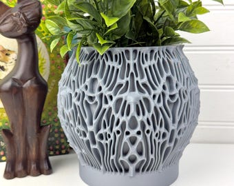 Planter Pot 006, Indoor Plant Pot, Tabletop Planter, Organic Design