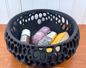 Entry Way Bowl, &quot;Virus&quot; Catch-All Bowl, Modern Decorative Bowl, Unique Hole Design, Eco-Friendly