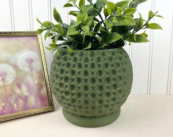 Playful Modern Planter, Bubble Planter Pot, Bubble Texture, Indoor Flower Pot