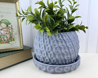 Modern Geometric Planter, Hexa Planter Pot, Unique Indoor Plant Pot, Succulent Planter, Houseplant Pot, Indoor Flower Pot