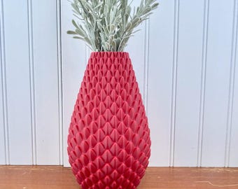 Modern  Vase, Dragonscale Flower Vase, Multiple Colors