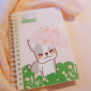 Kawaii Hund wiederverwendbare Aufkleberbuch, Boston Terrier Kunst, niedliche Postkartenkunst, Aufkleberbuch, Aufkleberhalter, niedlich stationär, Sammelbuch