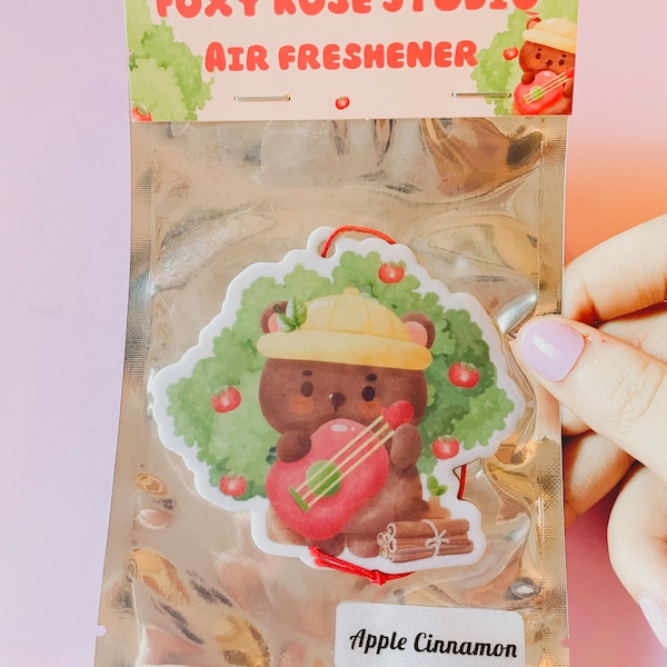Car Air Fresheners Hanging Cinnamon Etsy