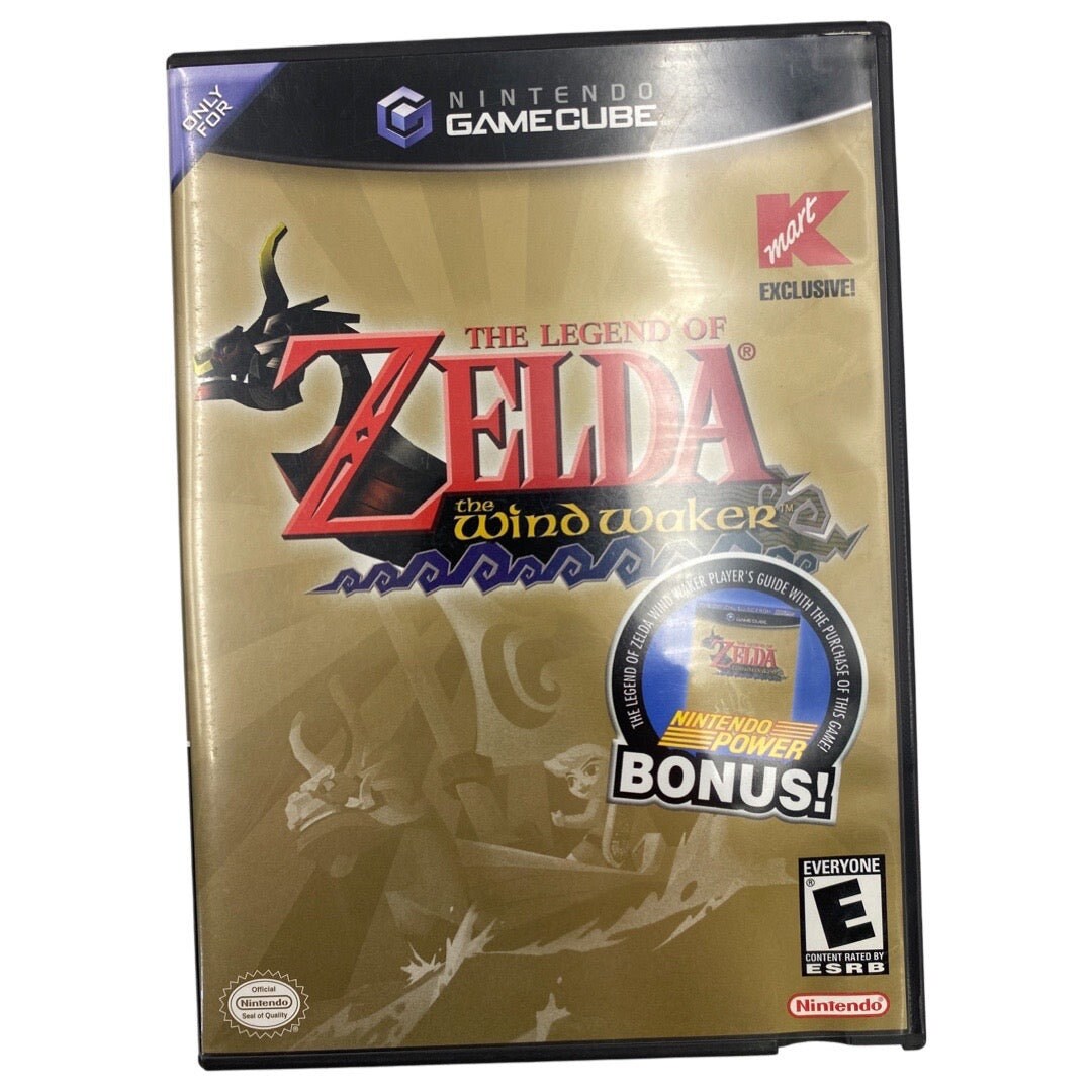 Zelda Wind Waker kmart Edition Nintendo Gamecube Etsy