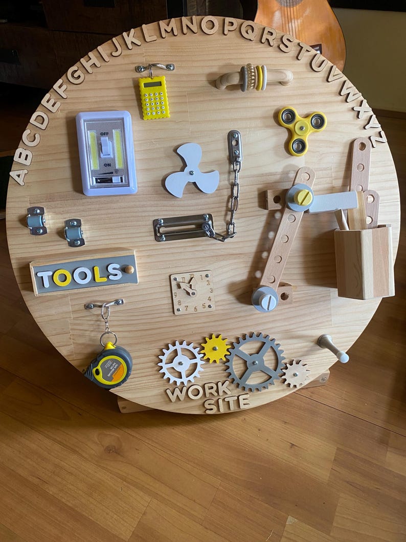 Large Round Construction Board - Etsy Australia