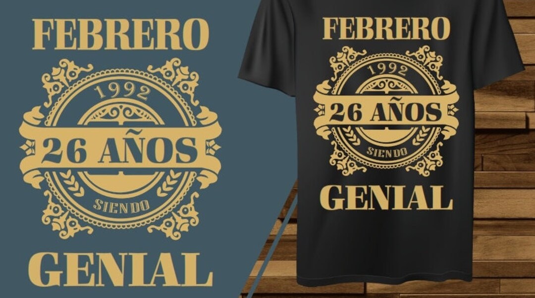 Playera 40 años siendo genial new arrivals