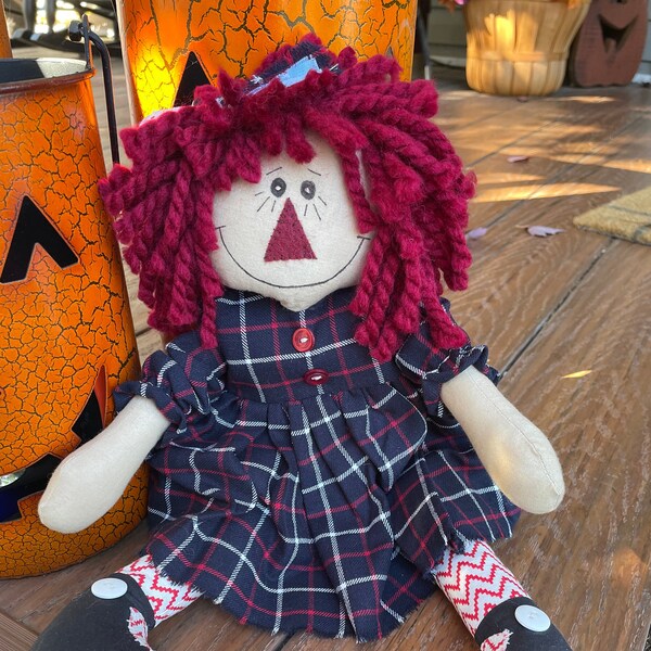 Raggedy Doll Etsy