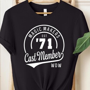 Cast Member t-shirt - Magic Maker - Disney College Program shirt - DCP t-shirt - WDW - Magical Pixie Dust - 1971 tee - Vintage Walt