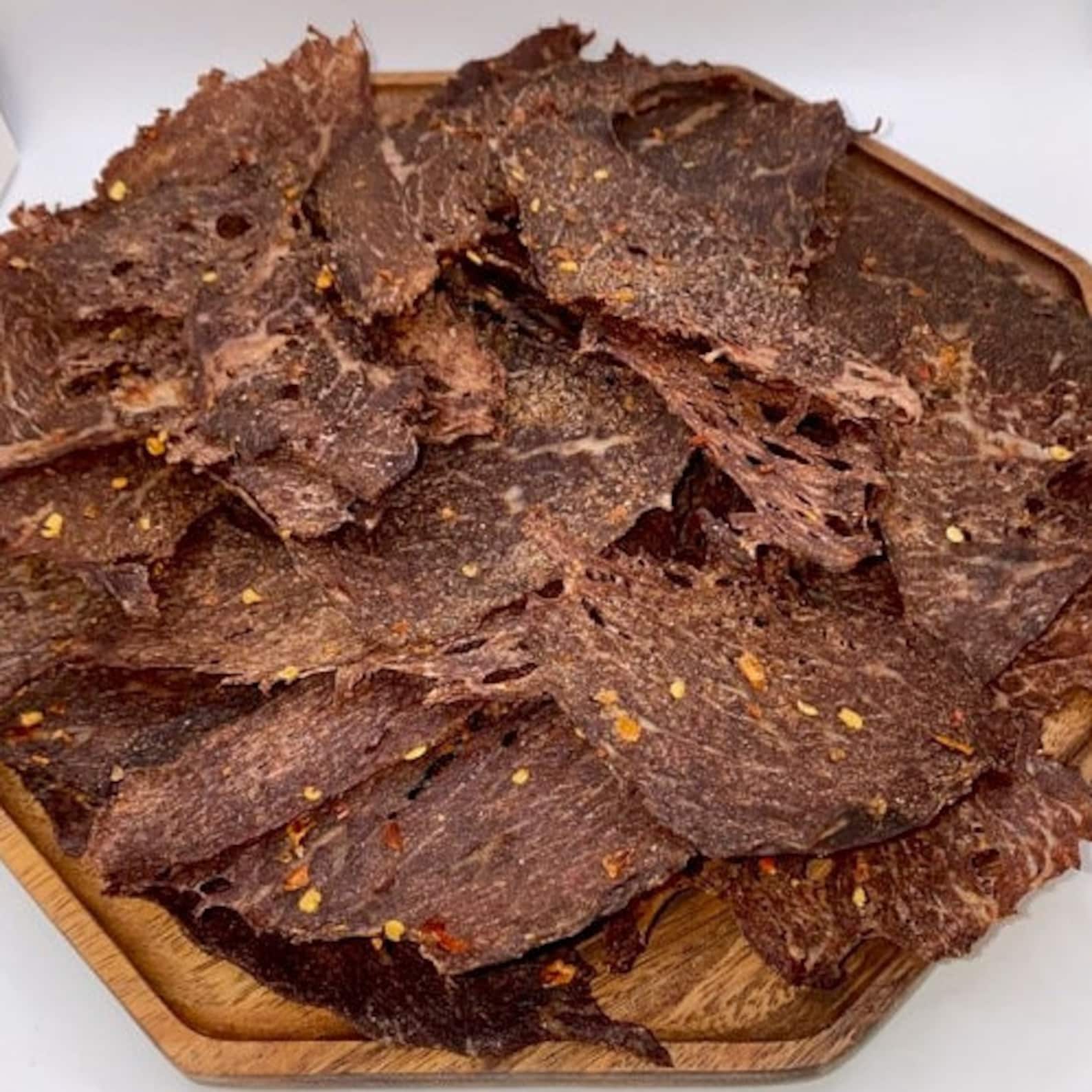Spicy Dry Rub Crispy Jerky Etsy