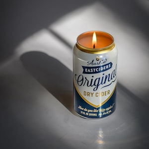 Eastsiders Cider Can Candle | Beer Can Candle | Summer Candle | Soy Wax Candle | Hand Poured Candle | Texas Craft Beer | Memorial Day Gift