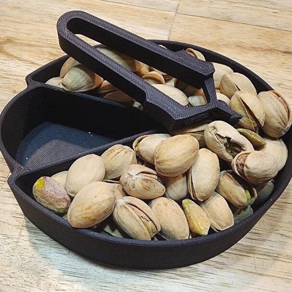 Pistachio Bowl & Opener/ 3d printed