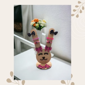 Suporte de laço de cabelo personalizado para meninas, cabide de faixa de cabeça, organização de berçário, presentes de aniversário, suporte de laço de cabelo