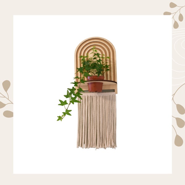 Makramee Wandpflanzenhalter,,Blumen topf halter,Boho style blumen /macramee dekoration / hause deko / wohnzimmer dekor