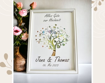 Personalisiert Geld geschenk zur Hochzeit / Geldgeschenke Hochzeit /Brautpaare Geschenke /Wedding gift /Hochzeit Deko/Geschenk zur Hochzeit