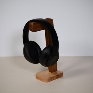Wood Headphone Stand