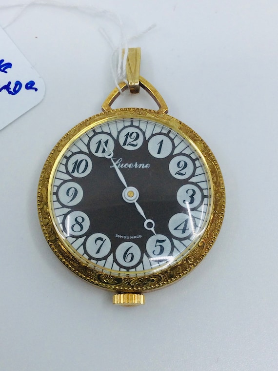Reloj de bolsillo vintage Reloj de bolsillo de cuarzo liso con número de  cadena Reloj de bolsillo Reloj de bolsillo antiguo TUNC Sencillez