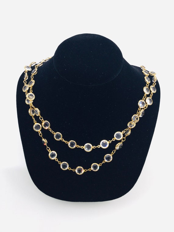 Real swarovski stones necklace - image 1