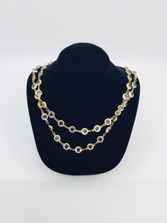 Real swarovski stones necklace - image 5