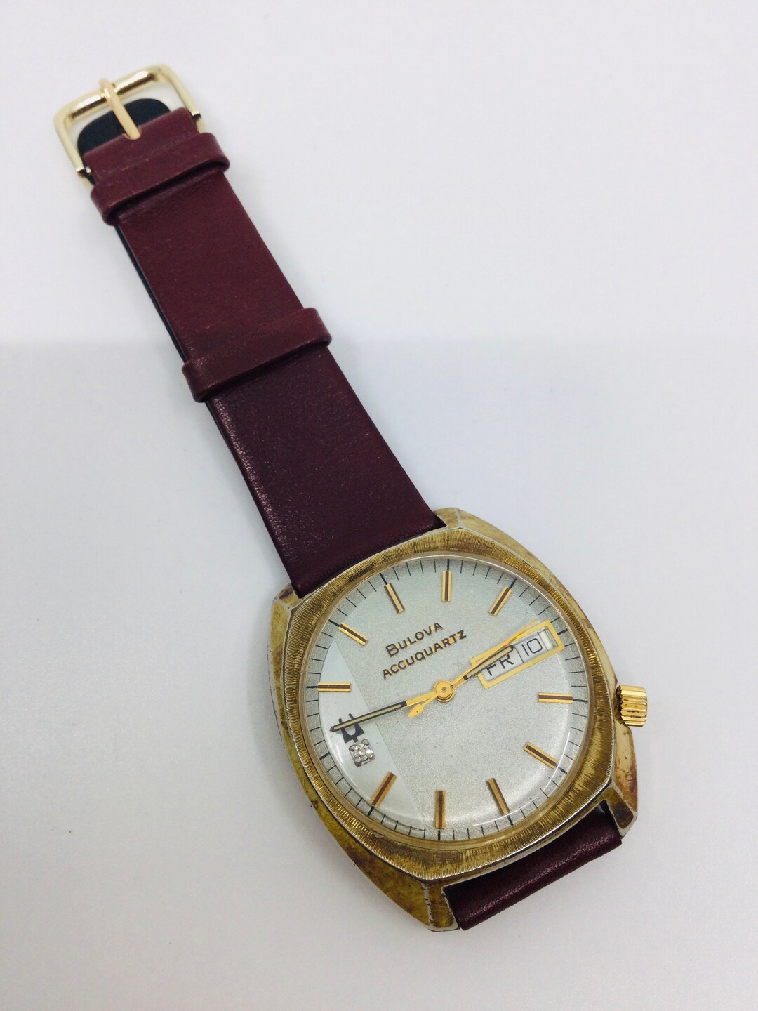 Bulova Accuquartz Mens Hand Watch. Etsy