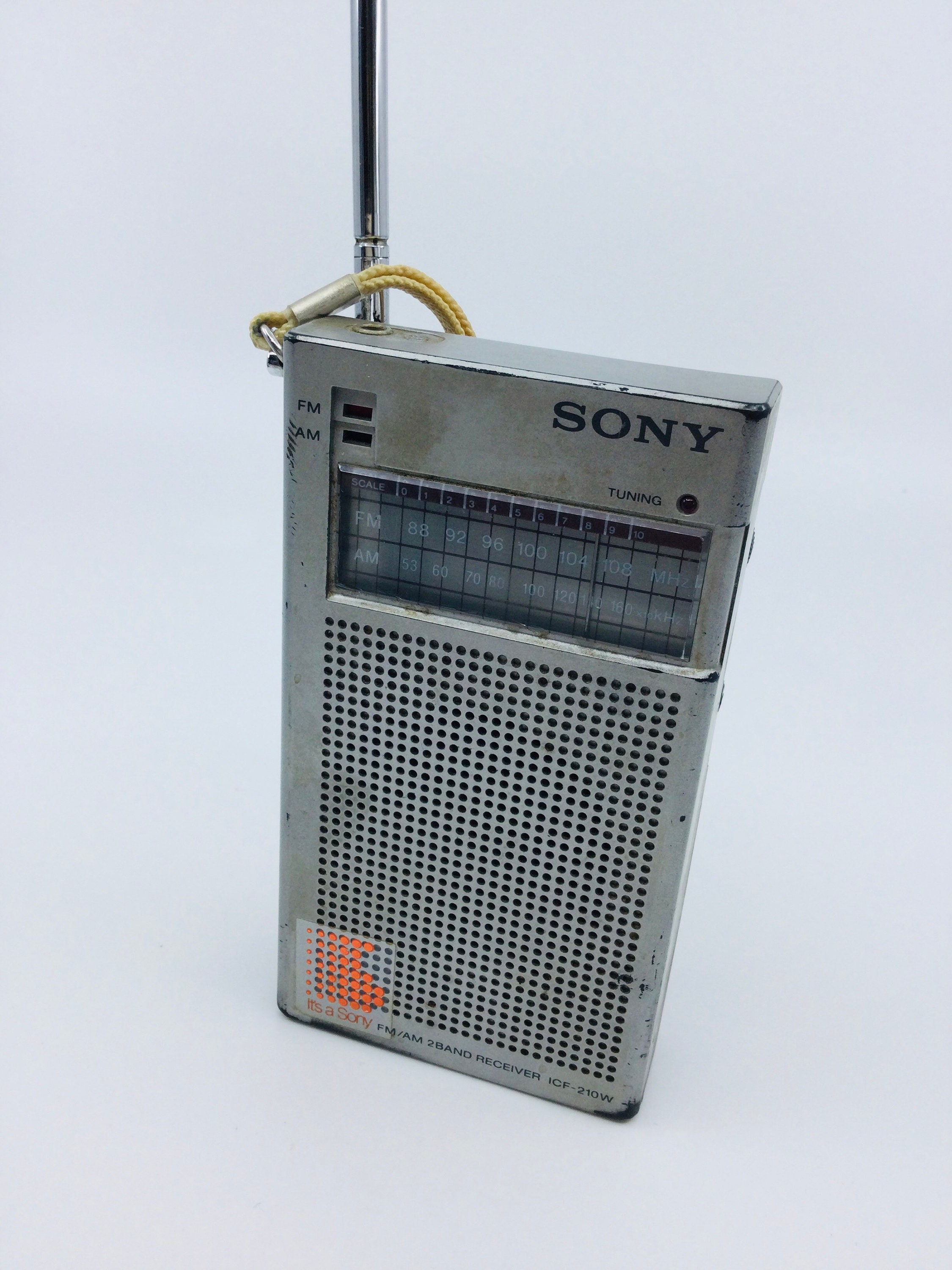 Sony Radio ICF-210 W FM/AM 2 Band Receiver. - Etsy India