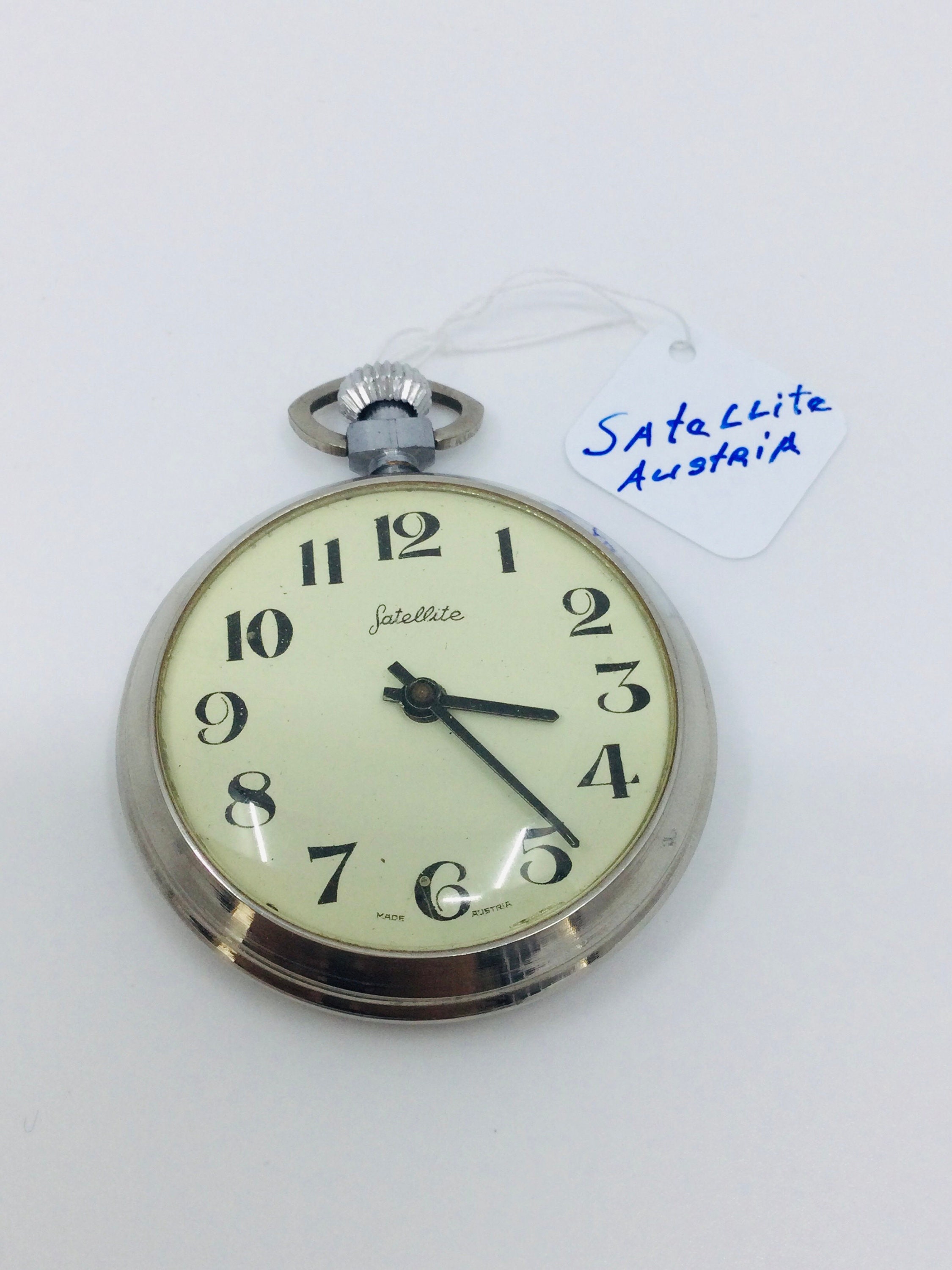 Satellite pocket watch best sale