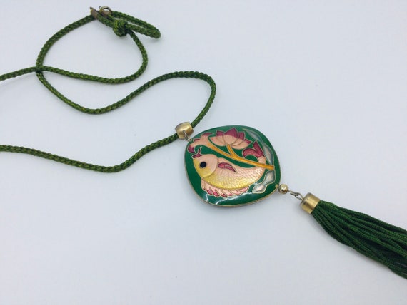 Chinese Pendant Necklace. - image 3